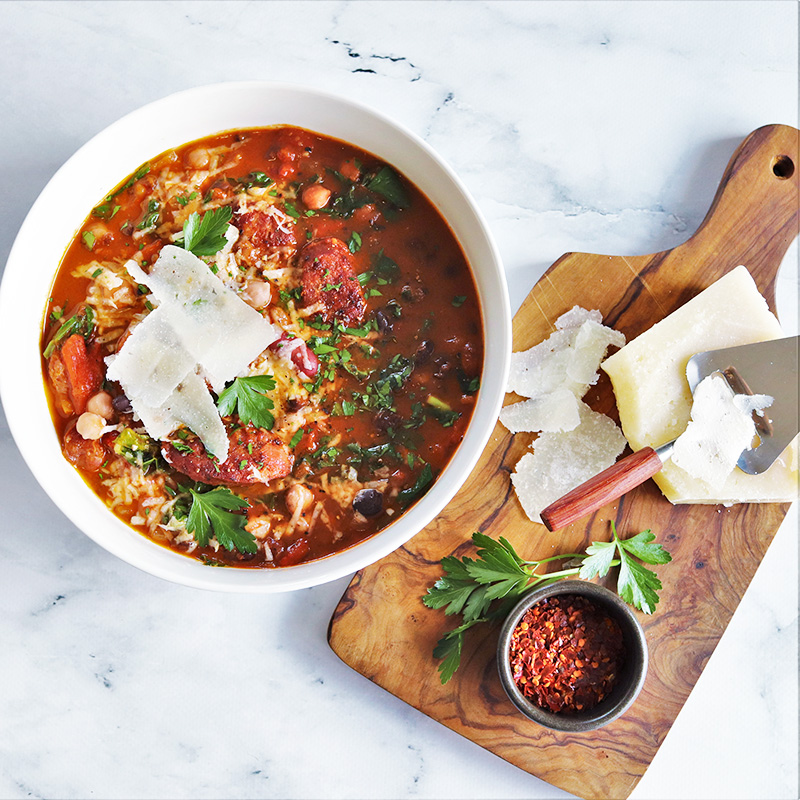 Chorizo and Bean Stew